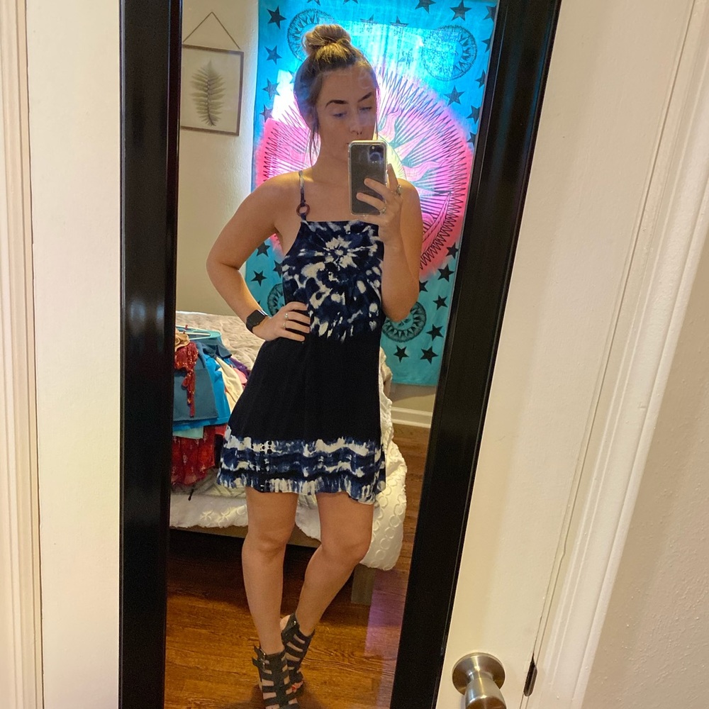 Tie-dye dress